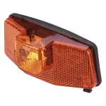 Rücklicht für Naben- und Seitendynamo für 2-adrigen Anschluss Montageweite: 50 - 80 mm