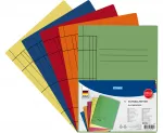 Schnellhefter Manila farbig sortiert 5 Stück
