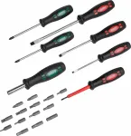 Schraubendrehersatz 21-tlg., mit Bits