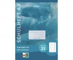 Schulheft Lineatur 25 DIN A4 16 Blatt
