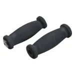 Soft-Griffe mit Lenkerstopfen L: 130 mm schwarz