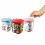 Spardose aus Kunststoff