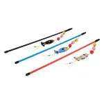 Spielangel mit Fisch aus Cord, 7 cm