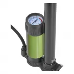 Standpumpe für alle Ventilarten 7 bar mit Manometer inkl. Adapter-Set mit klappbarem Standfuß