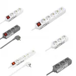 Steckdosenleiste 3er m.Schalter