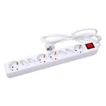 Steckerleiste, 8er, mit Schalt