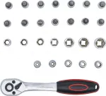 Steckschlüsselsatz, 6,3 (1/4), 27-tlg.