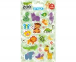 Sticker, 10 x 15 mm, Zoo