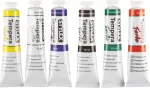 Temperafarben 6 Tuben à 19 ml