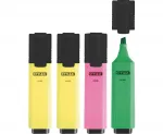 Textmarker flach 4 Stück