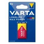 VARTA Longlife Max Power 9Volt 6LR61 1er Blister