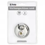 Vorhängeschloss Rundschloss - 70mm