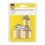 Vorhangschlosssatz 3-tlg.