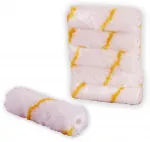 Walze Ø 17, 6mm/10cm, 5er Pack Polyester Gelbfaden 11mm