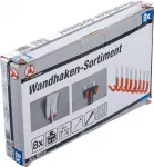 Wandhaken-Satz 8-tlg.