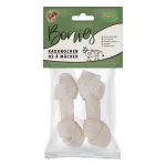 Weiße Kauknochengeknotet 11cm