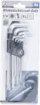 Winkelschlüssel-Satz Innensechskant Kugelkopf 1,5-10mm 9-tlg