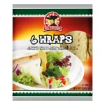 Wraps Weizenmehl Tortillas 370g (6x25cm)