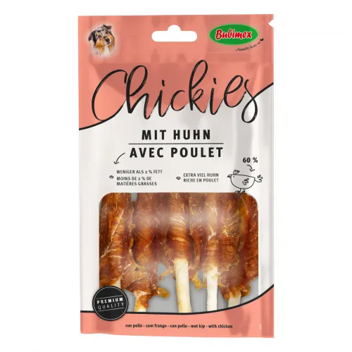 Chickies SticksKaurollen mit Huhn extra viel Fleisch 95g