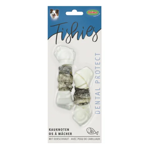 FishiesKauknochengeknotet mit Fischhaut 65g 65g