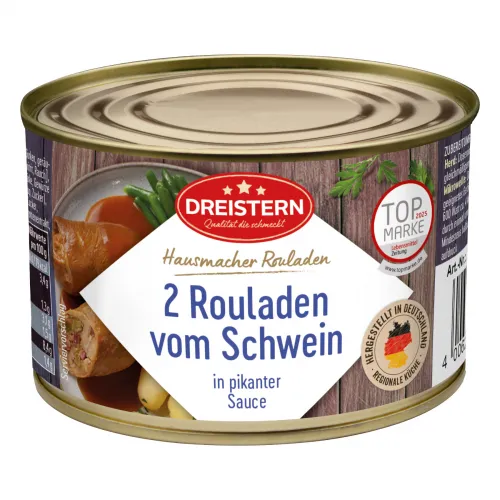 2 Rouladen vom Schwein 400g