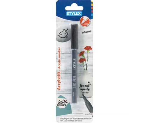 Acrylstift Schwarz