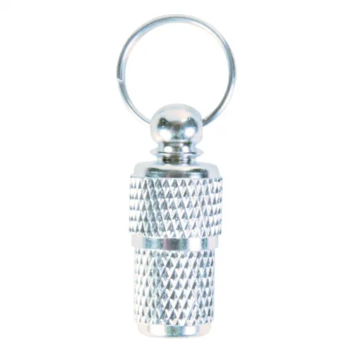 Adressanhänger für das Halsbandgroß Chrom