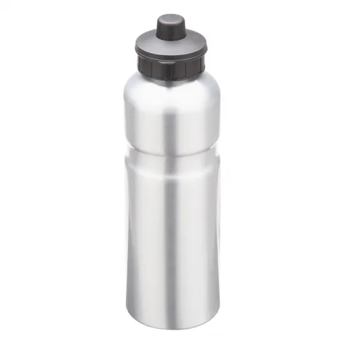 Alu-Trinkflasche Füllmenge: 750 ml lebensmittelecht farblich sortiert (schwarz und grau)