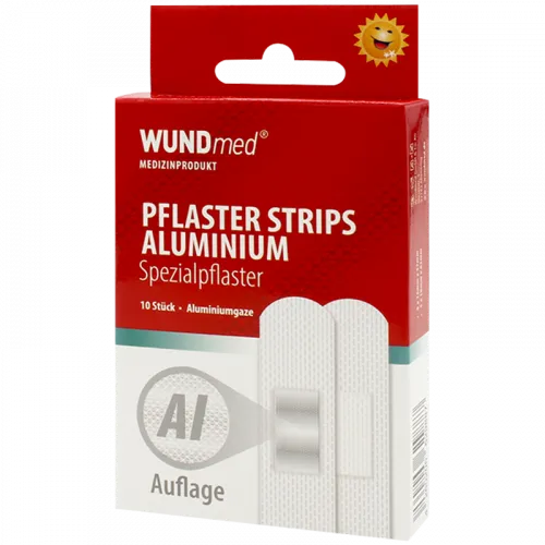 Aluminium Pflasterstrips 10Stck
