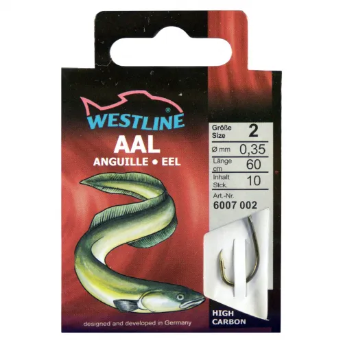 Angelhaken Aal 10 Stück