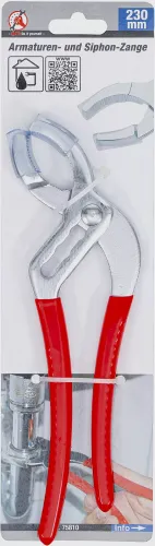 Armaturen- und Siphon-Zange 230mm