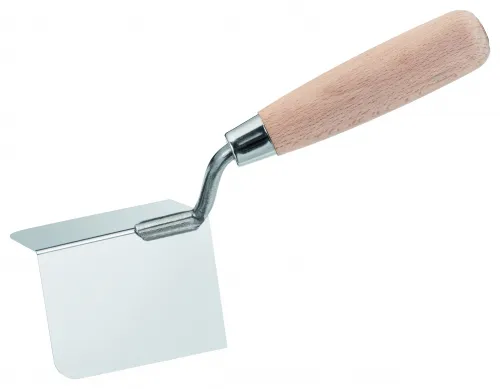 Außenecken-Kelle Holzgriff 80x60x60 mm