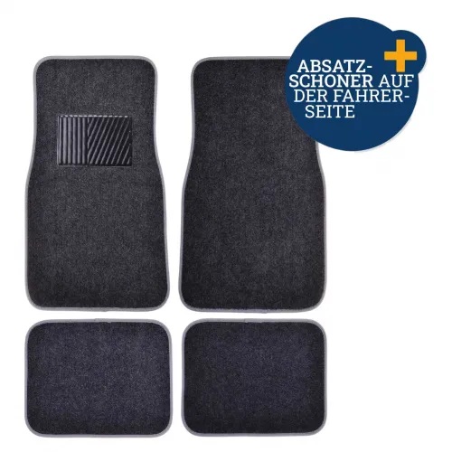 Autoteppich-Set, 4 tlg., anthr
