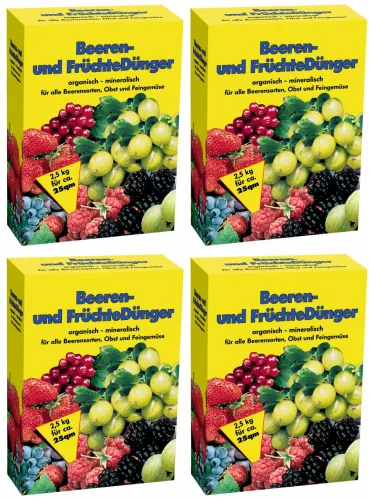 Beeren- und Früchtedünger 2,5 - 10kg