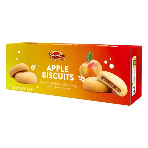 Biscuits mit Apfelfüllung 150g