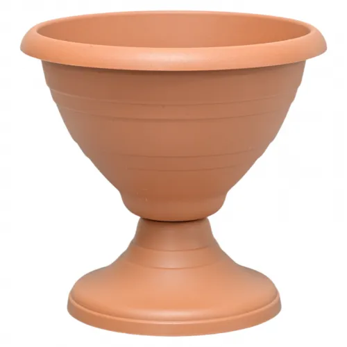 Blumenspindel 30-39cm Anthrazit / Terracotta