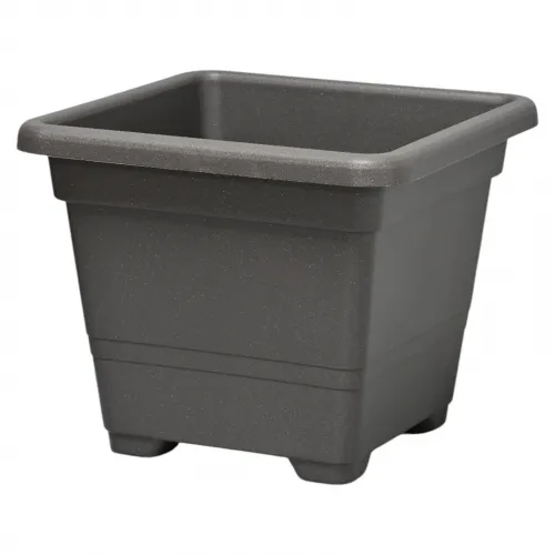 Blumentopf viereckig 18 - 54 cm anthrazit