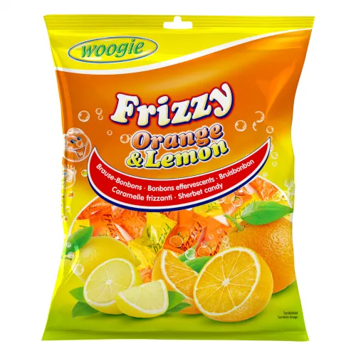 Bonbons Frizzy Orange & Lemon 170g