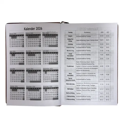 Buchkalender 2026 Snake