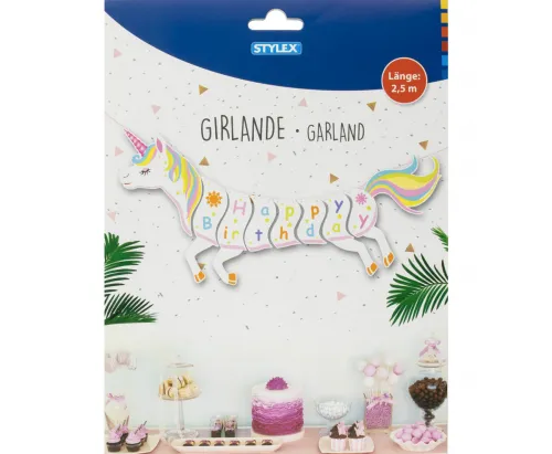 Buchstabenkette Happy Birthday Fig