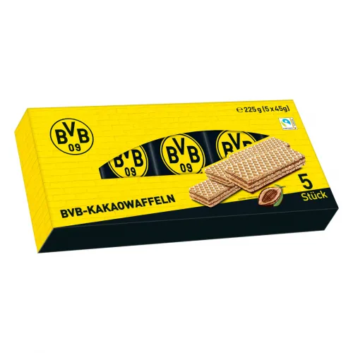 BVB Waffeln mit Kakaocreme (5x45g) 225g