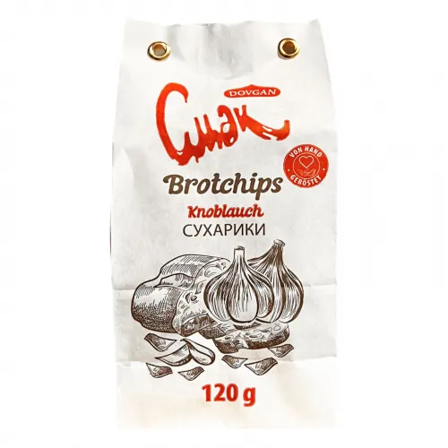Cmak Brot-Chips Knoblauch 120g