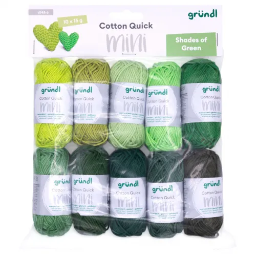 Cotton Quick Grün-Töne 10x15g