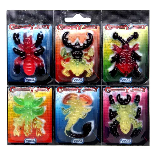 Creepy Jelly Fruchtgummi Insekten 66g