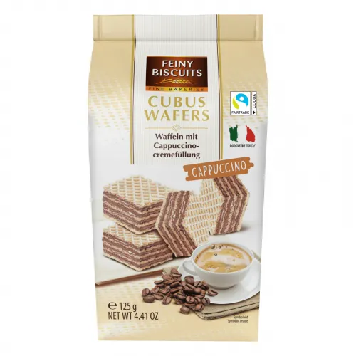 Cubus Wafers Cappuccino 125g
