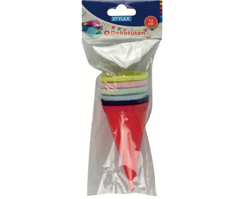 Deko-Schultüten 6 Stück FSC