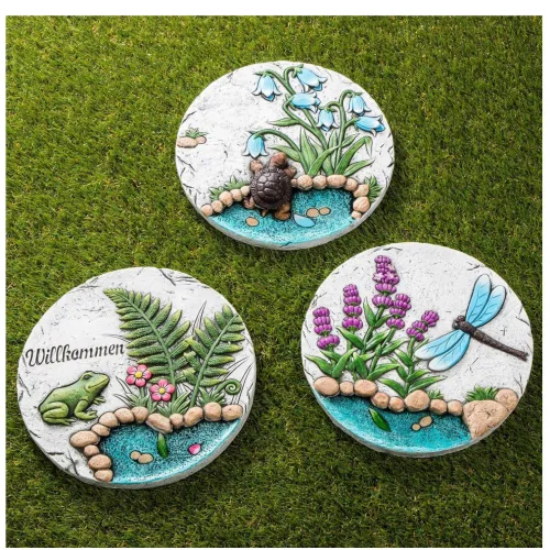 Deko-Trittstein 25x25x2,5cm