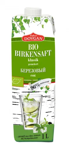 DOVGAN Birkensaft Klassik 1L
