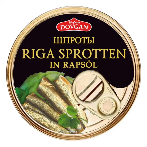 DOVGAN Riga Sprotten in Öl 160g