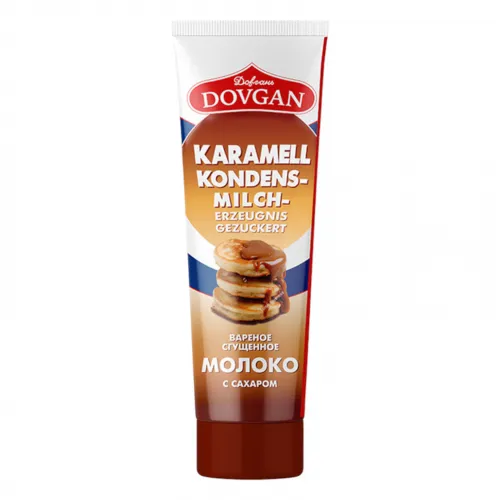 DOVGANgezuckerte Kondensmilch Karamell in Tube 150g